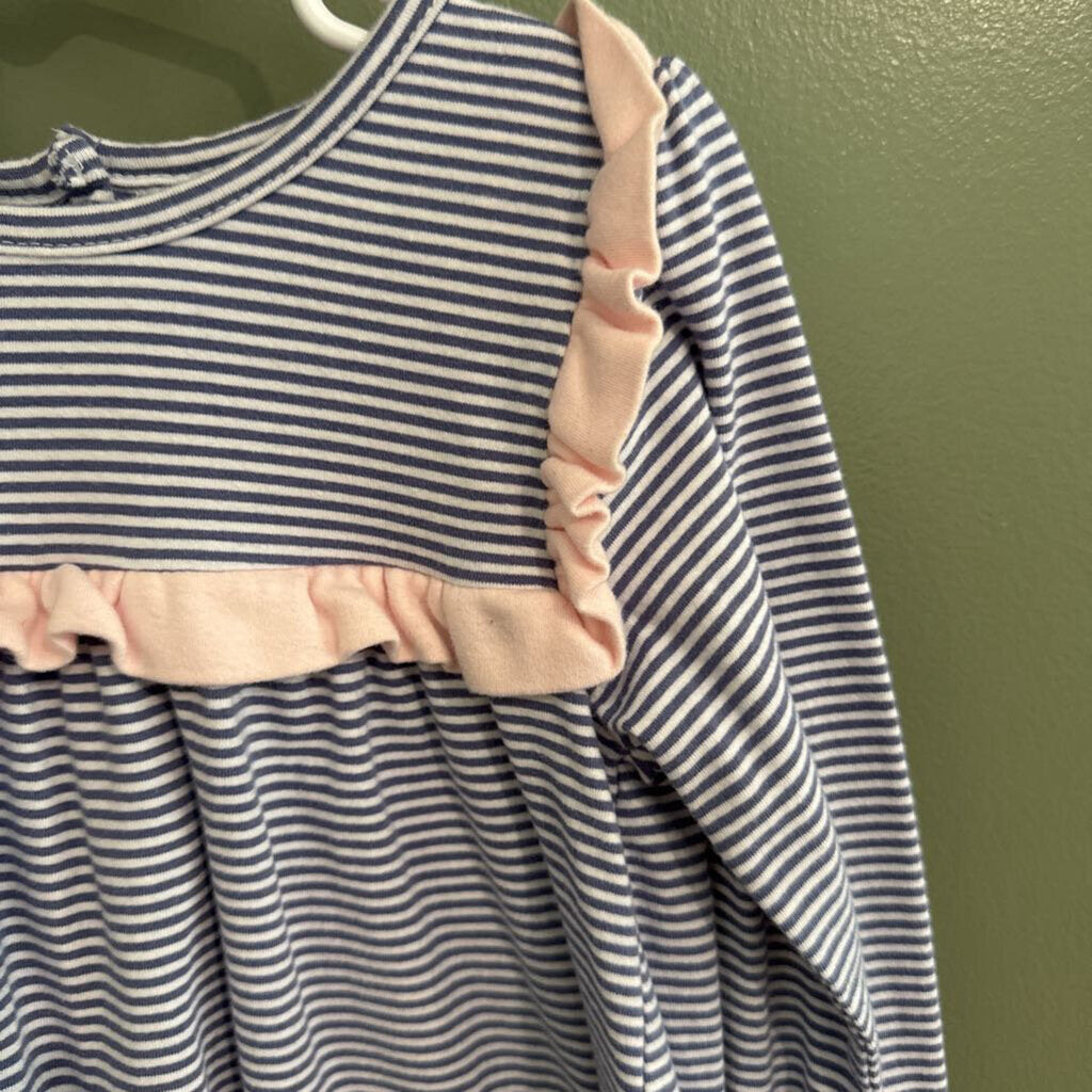 Stitchy Fish Striped Shirt
