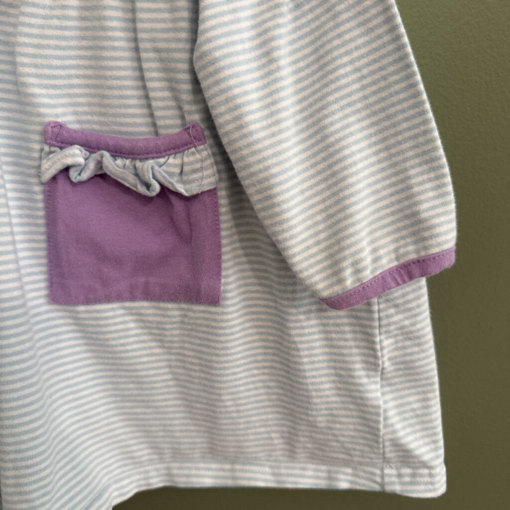 Stitchy Fish striped shirt