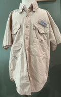 Tan Columbia Fishing shirt