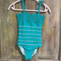 Teal Hannah Anderson Swim