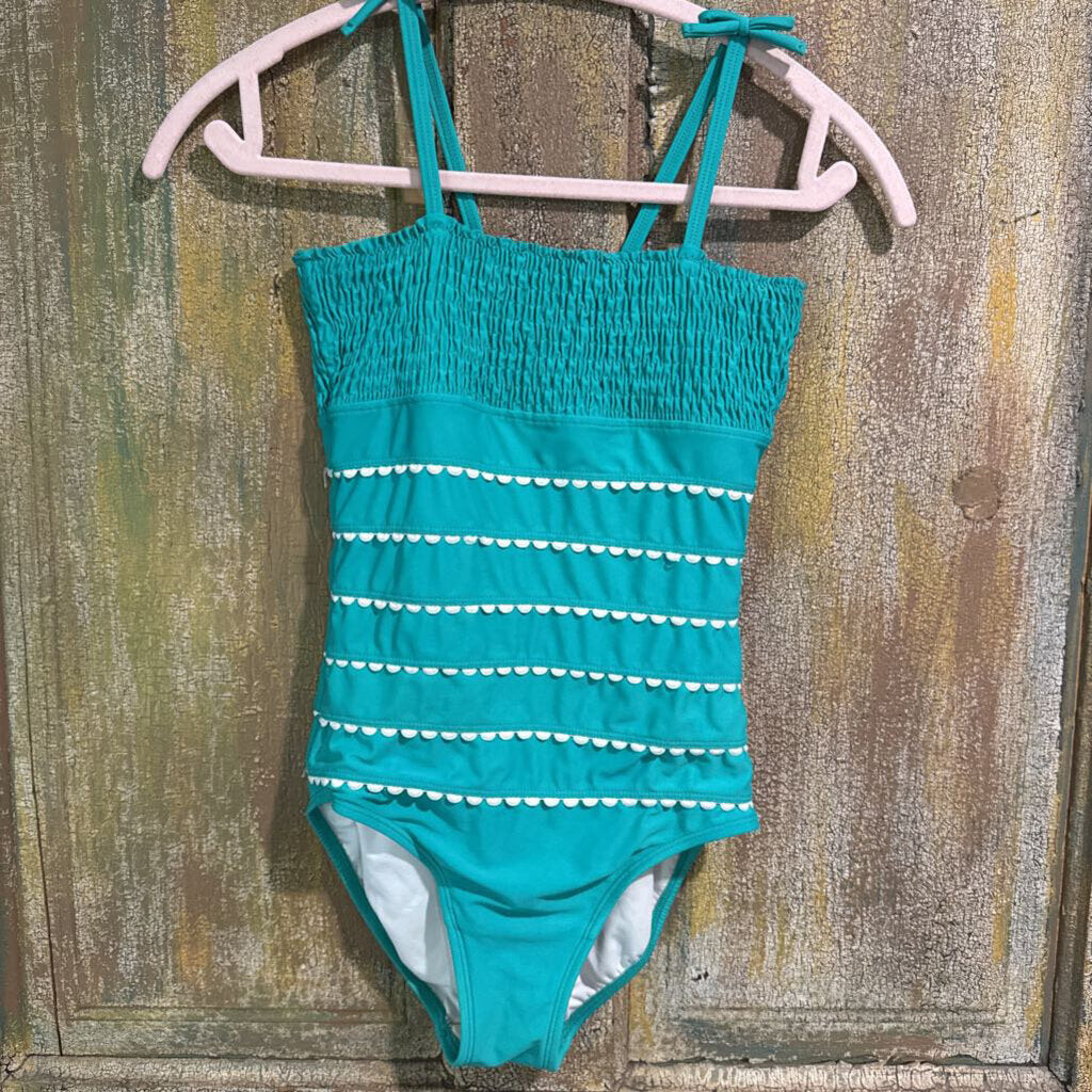Teal Hannah Anderson Swim