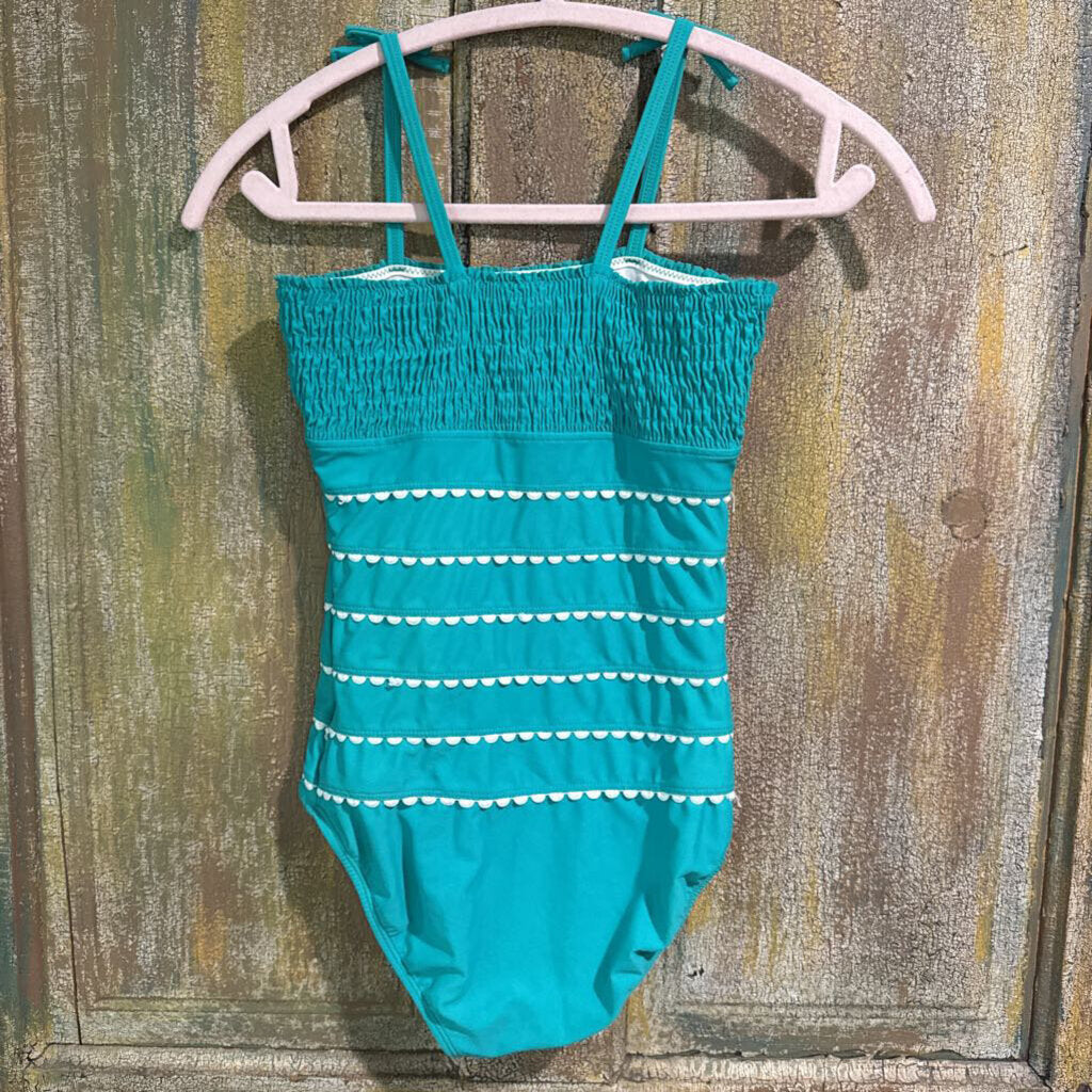 Teal Hannah Anderson Swim