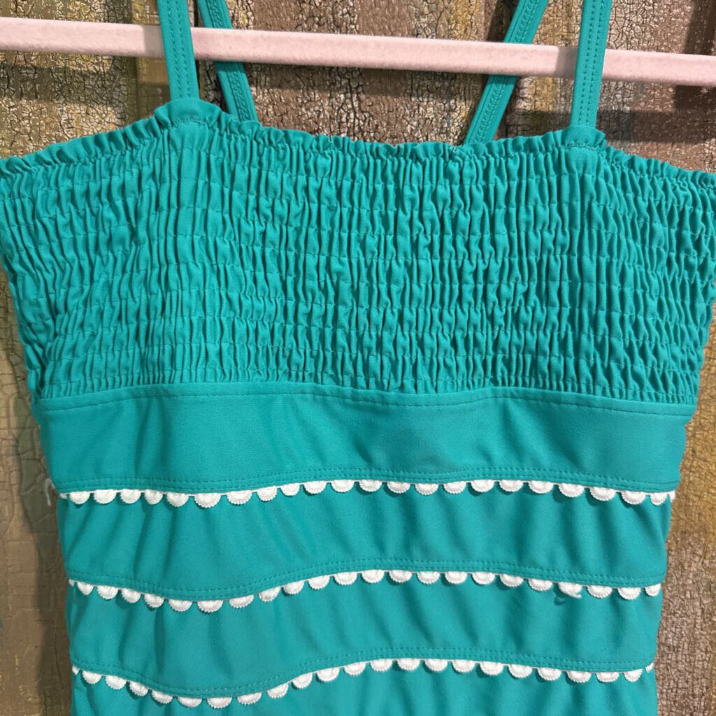 Teal Hannah Anderson Swim