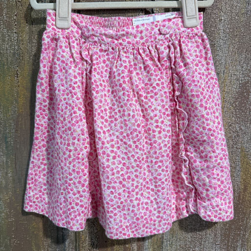 Pink flower skirt
