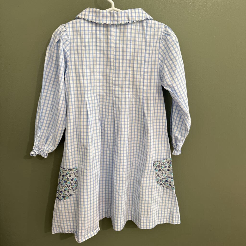 cecil and lou blue plaid dress