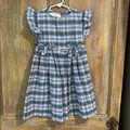 Blue Plaid Dress