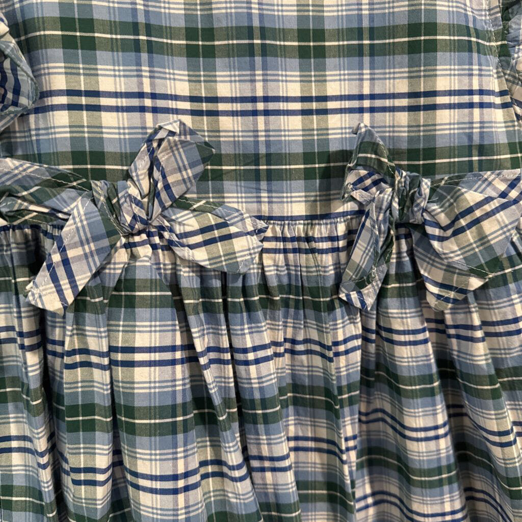 Blue Plaid Dress
