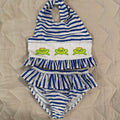 Smocked Frog swimsuit