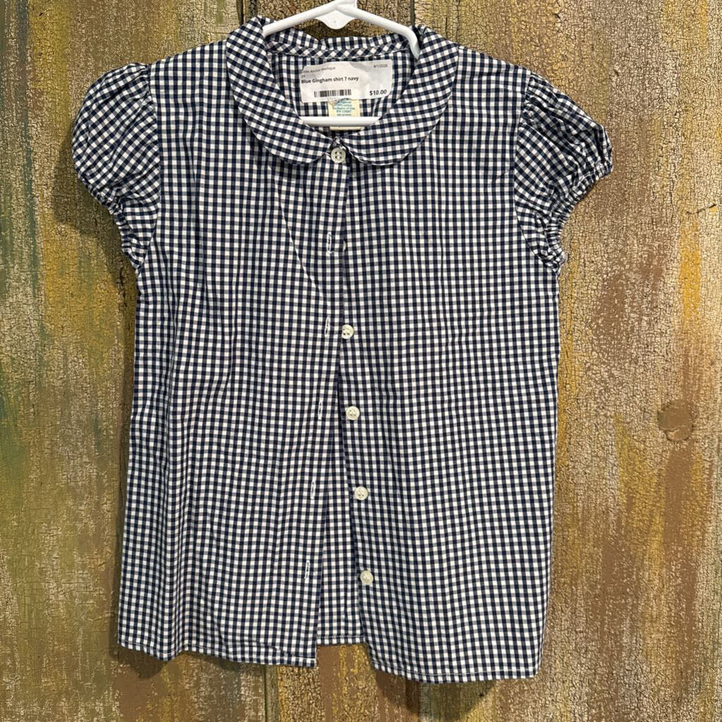 Blue Gingham shirt