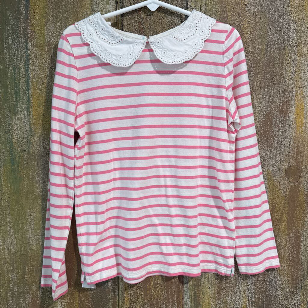 pink stripe shirt