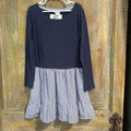navy dress