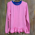Pink and White rash guard