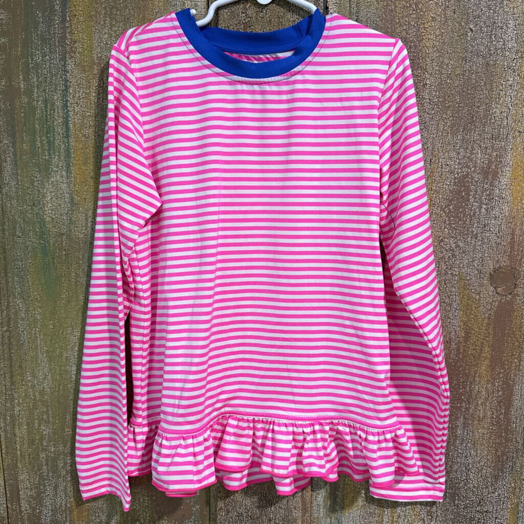 Pink and White rash guard