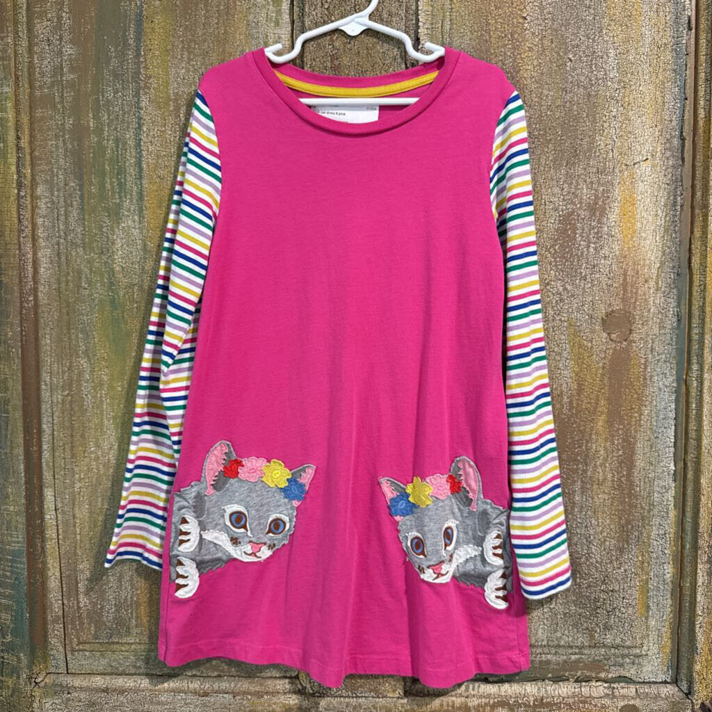 Pink cat dress