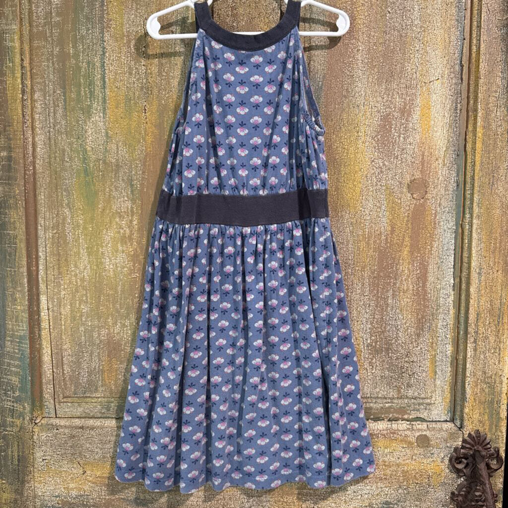 navy floral dress