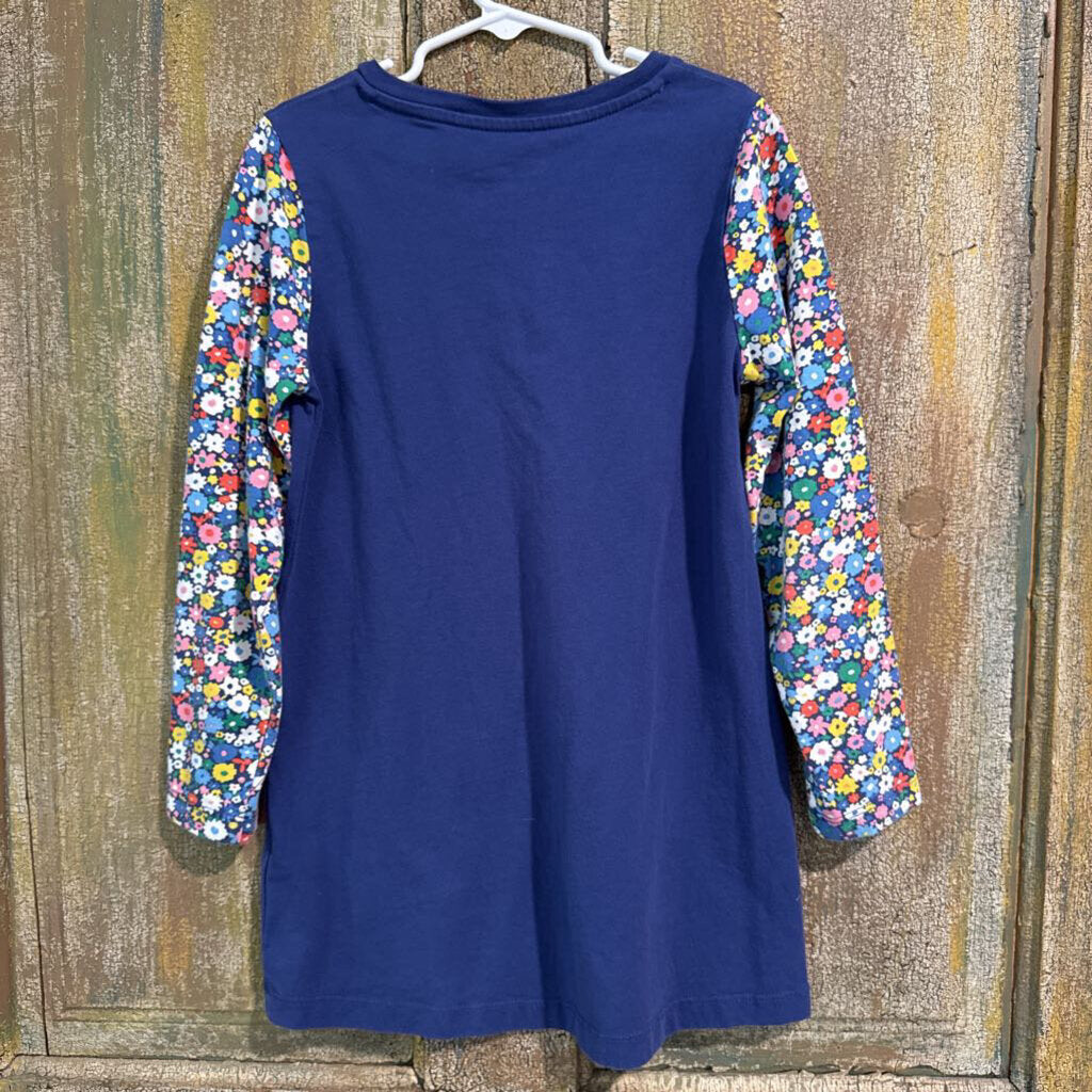 navy rabbit dress