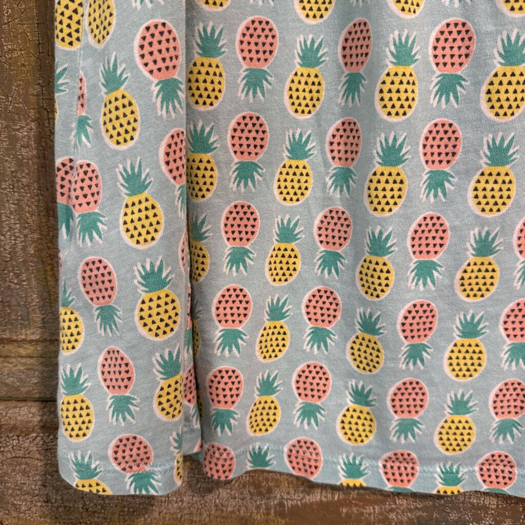 tea girls dress pinapple