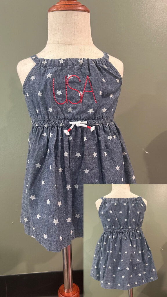 Carter's USA dress 6M