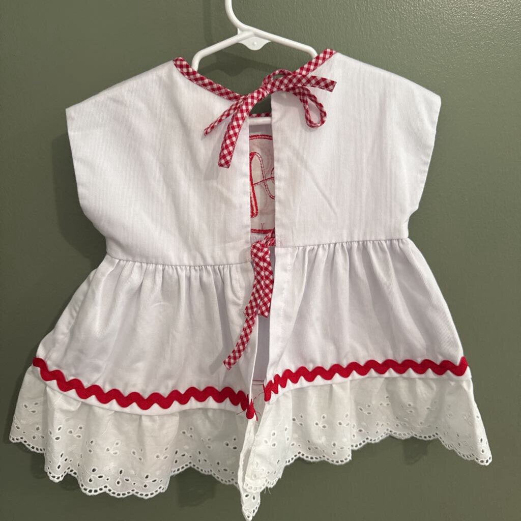 White 'A' shirt