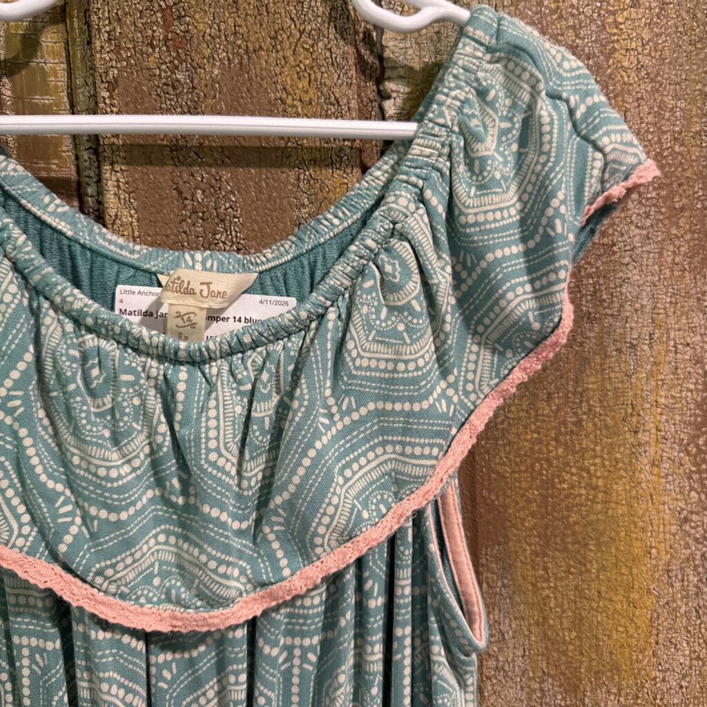 Matilda Jane blue romper