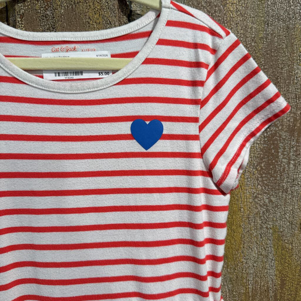 Red stripe Dress