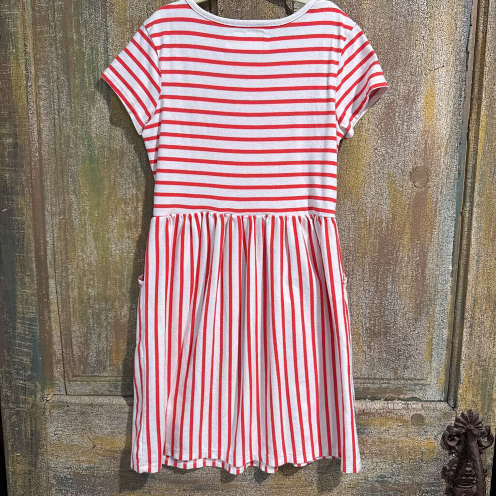Red stripe Dress