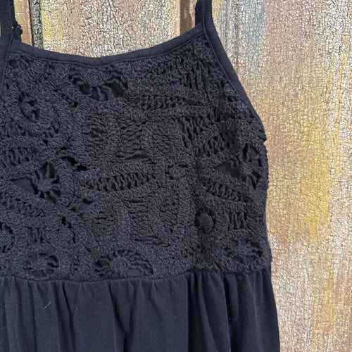 Black tank dress