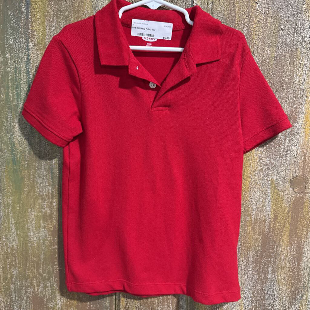 Red Old Navy Polo