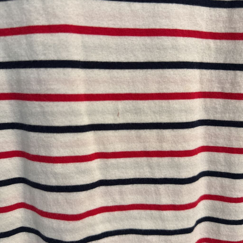 Crewcuts red and blue stripe polo