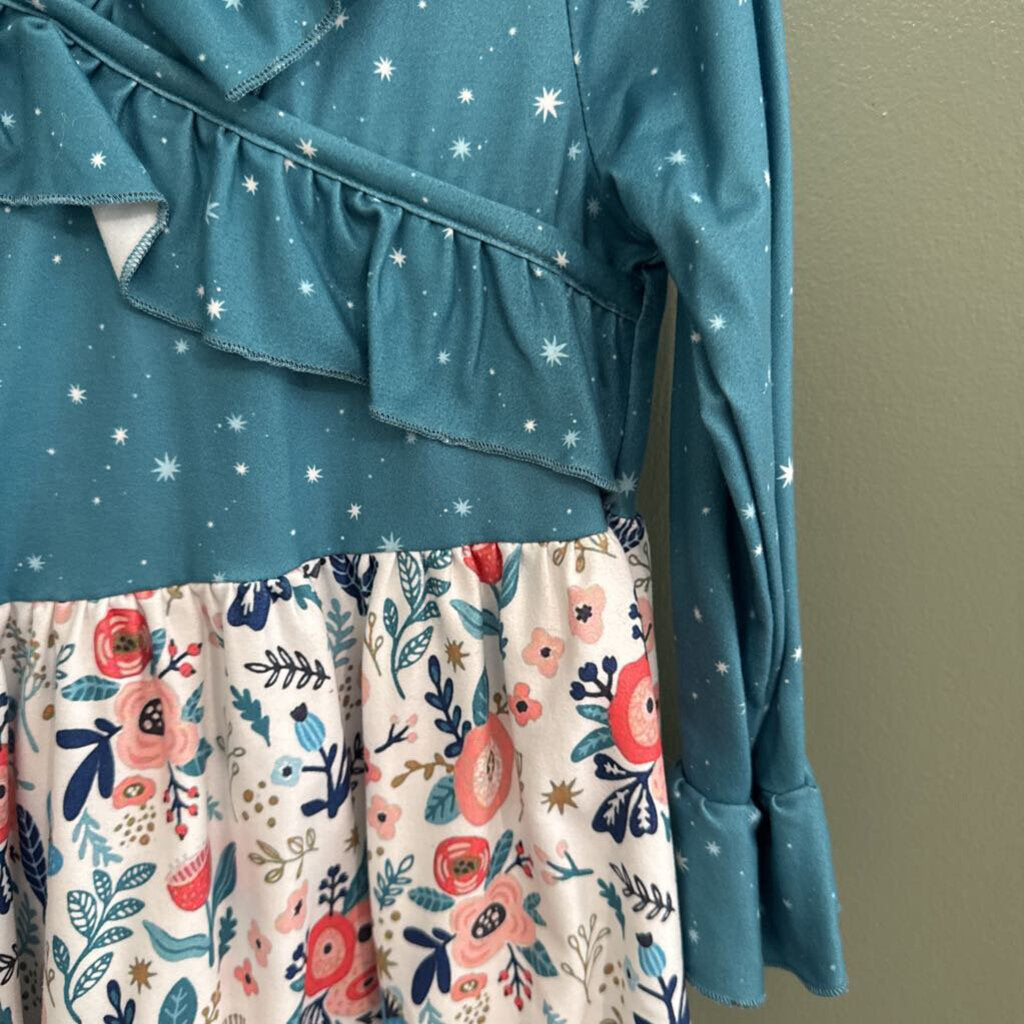 Pete + Lucy green floral dress
