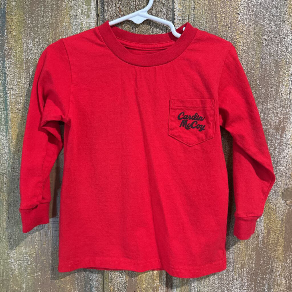 Cardin McCoy Red Santa Shirt