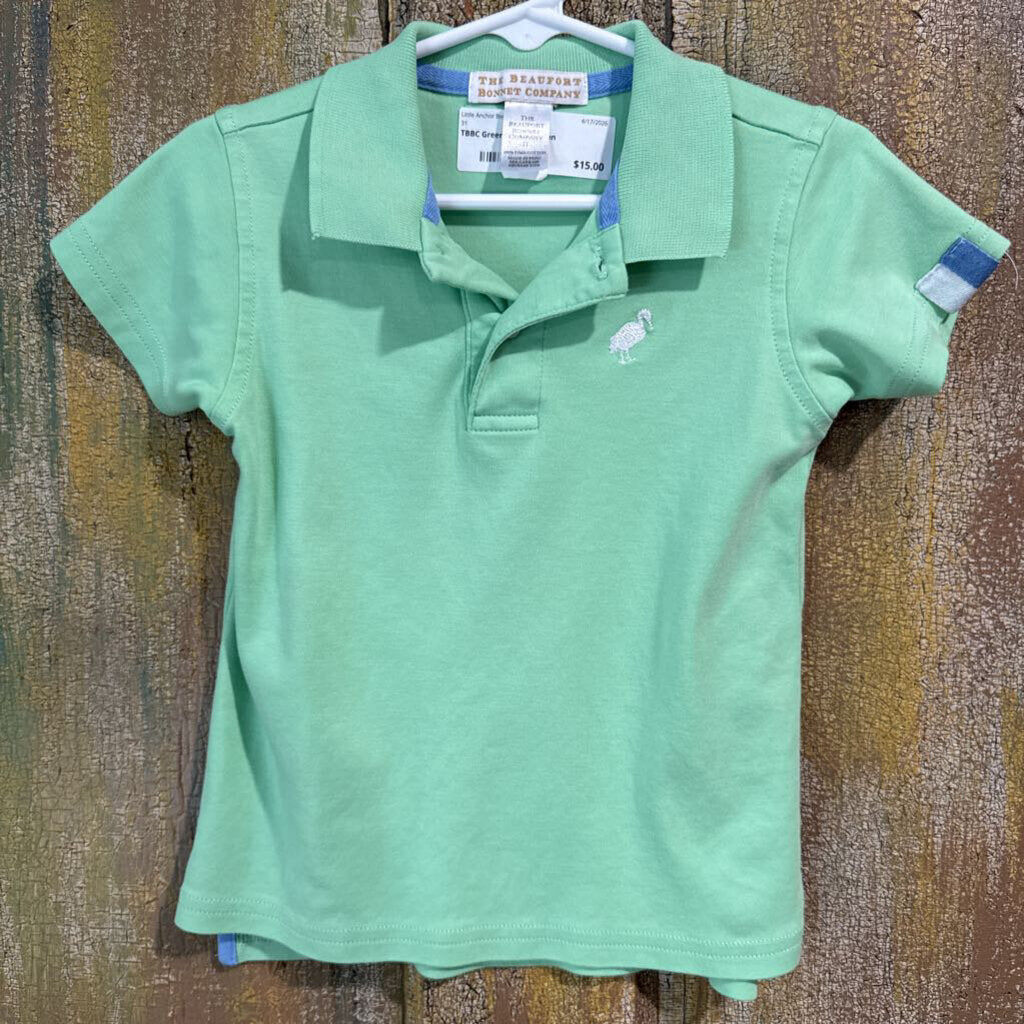TBBC Green Polo