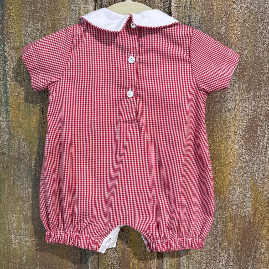 petit bebe santa smock bubble