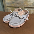 hey dude silver shoes