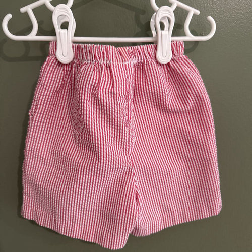 Bailey Boys red striped shorts