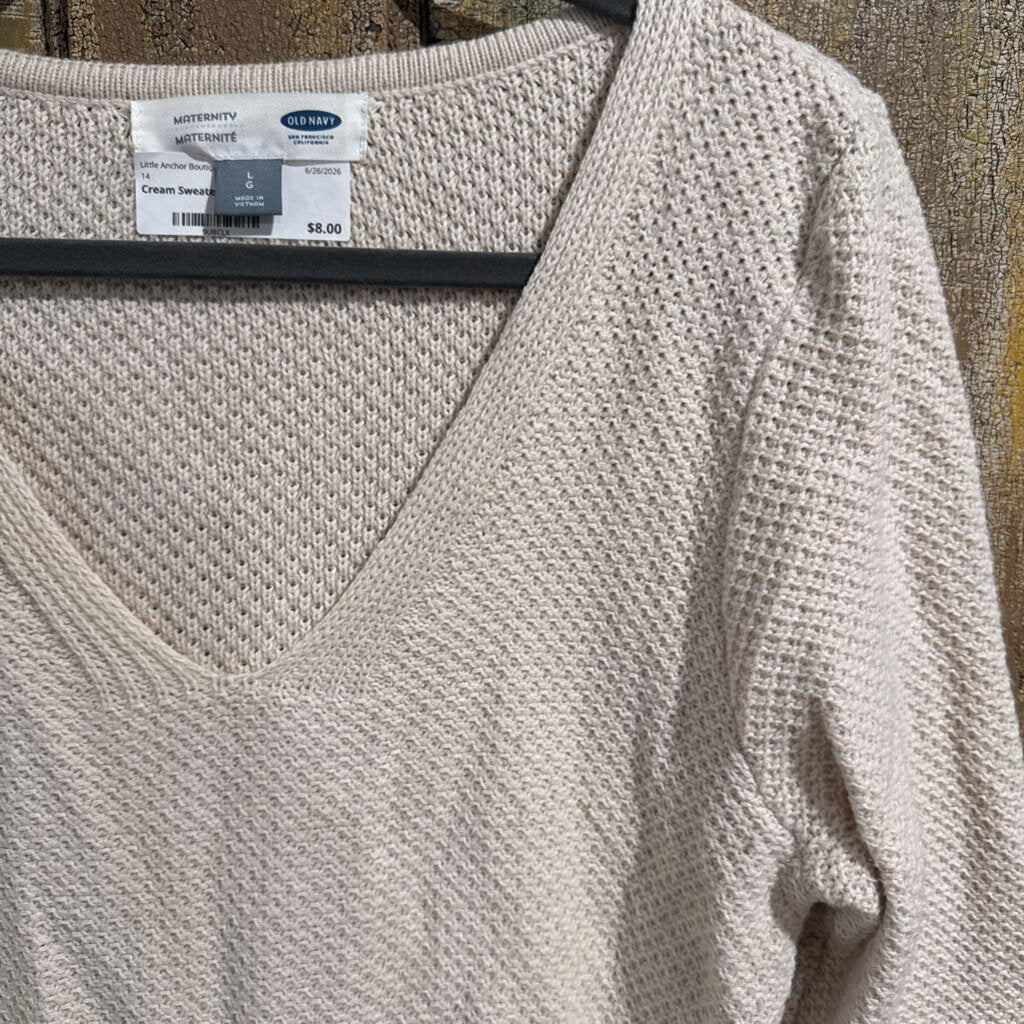 Cream Sweater