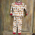 MudPie raindeer pj's