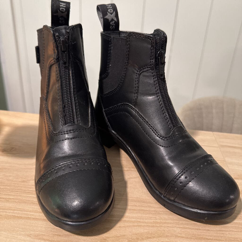 Saxon Paddock Boots Black