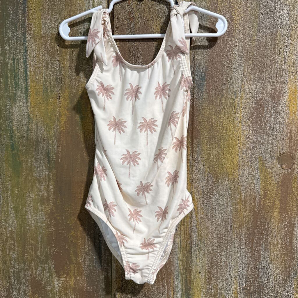 Rylee + Cru Palm Tree Swimsuit
