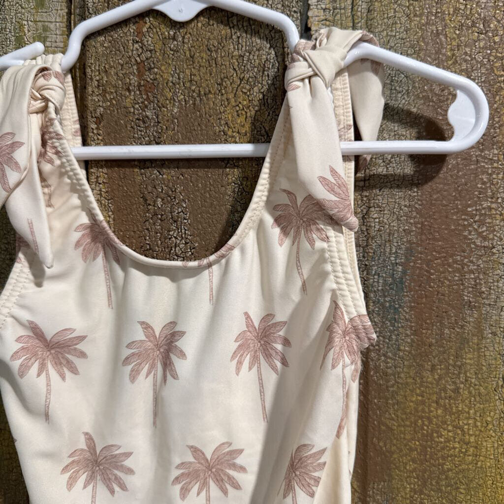 Rylee + Cru Palm Tree Swimsuit