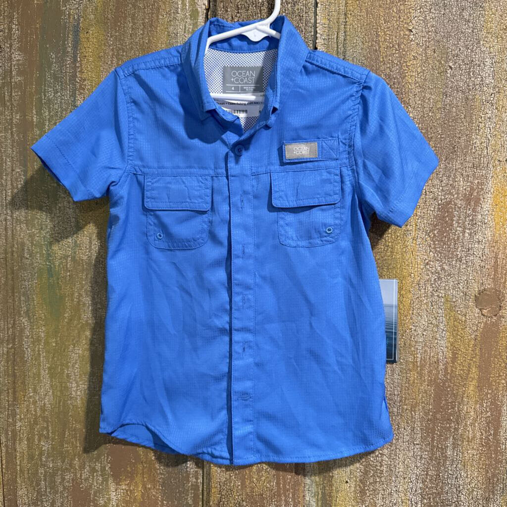 Ocean + Coast fishing shirt NWT