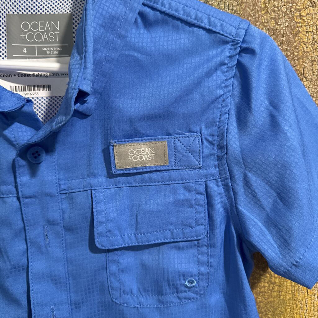 Ocean + Coast fishing shirt NWT
