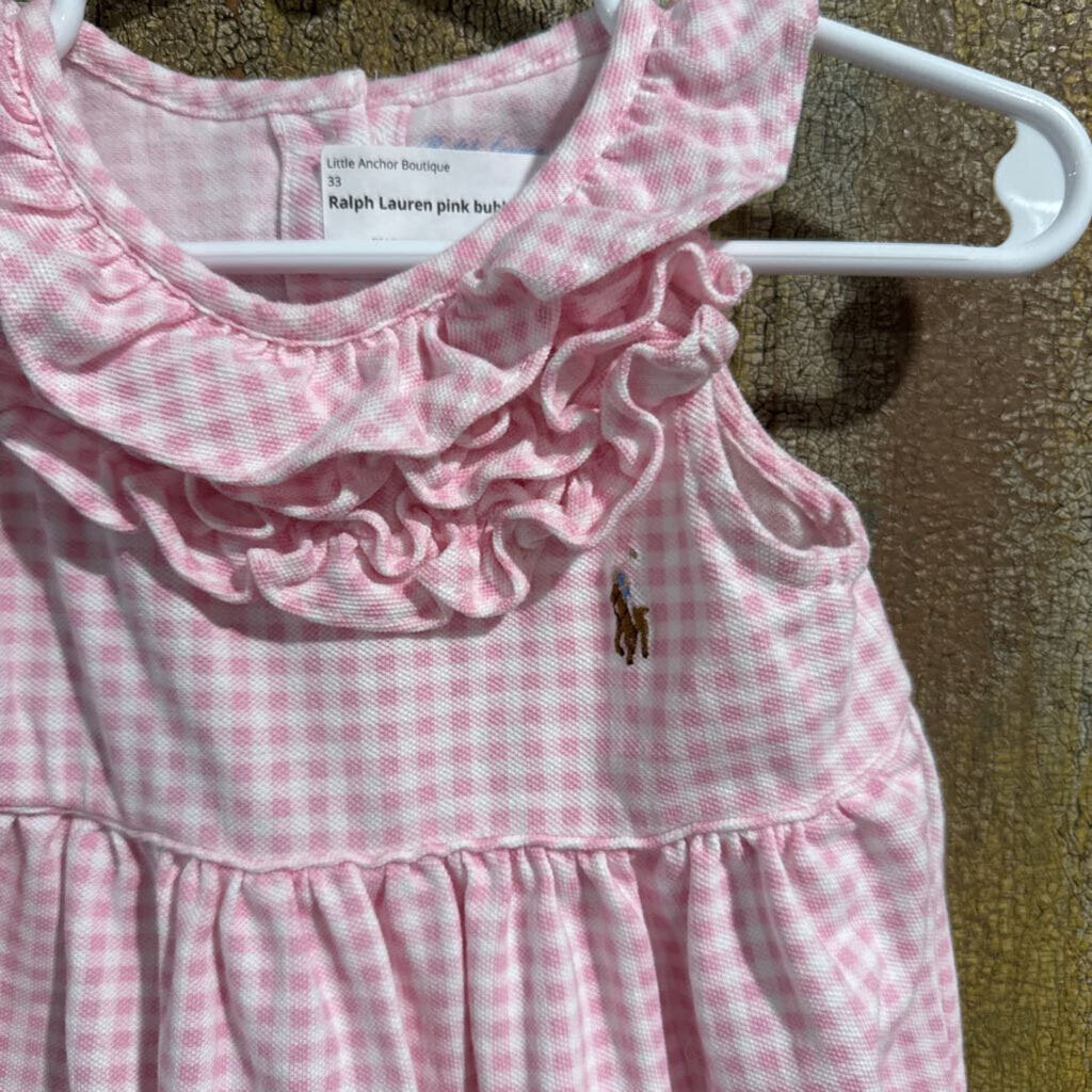 Ralph Lauren pink bubble
