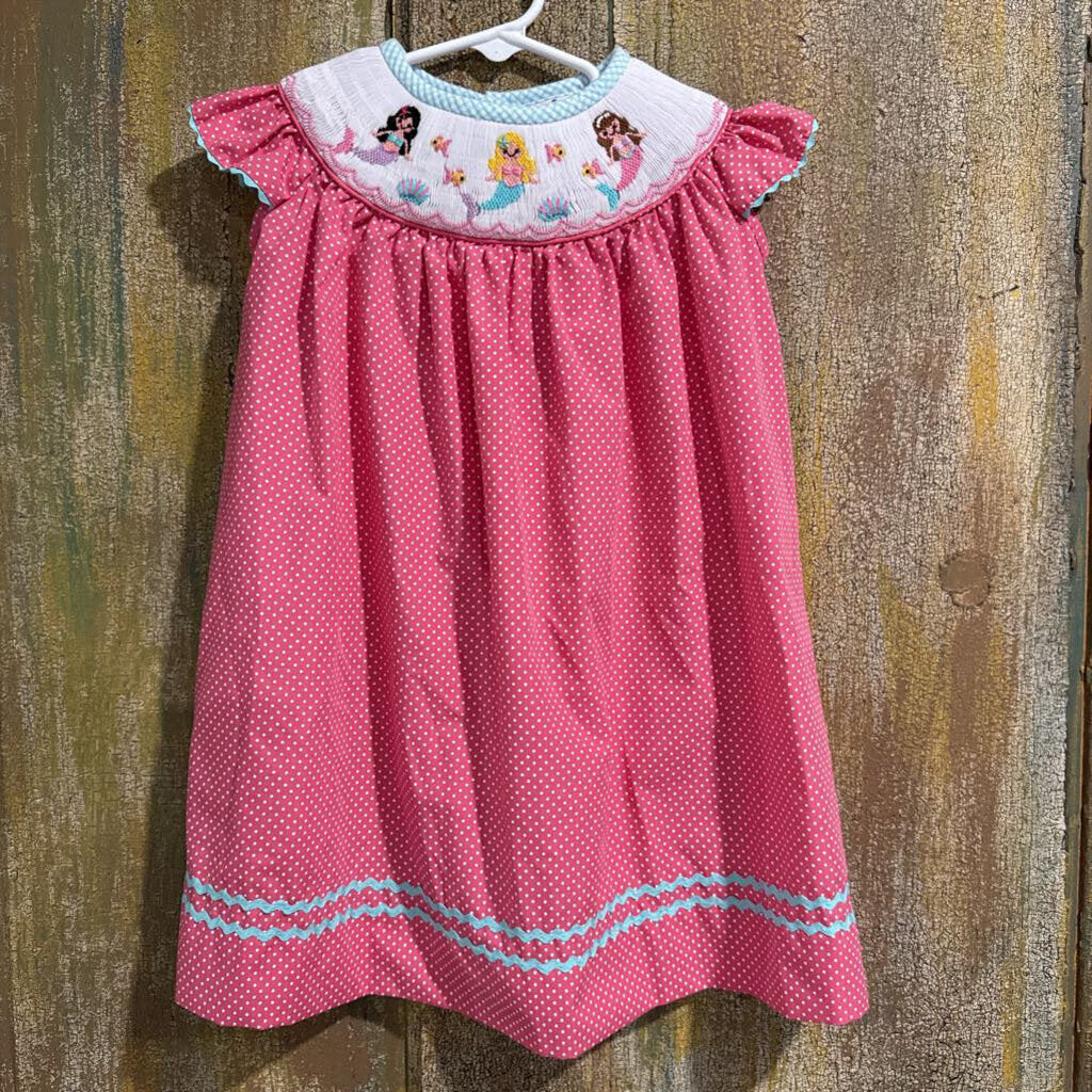 Mermaid Smocked Dress