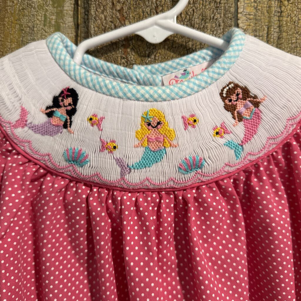 Mermaid Smocked Dress