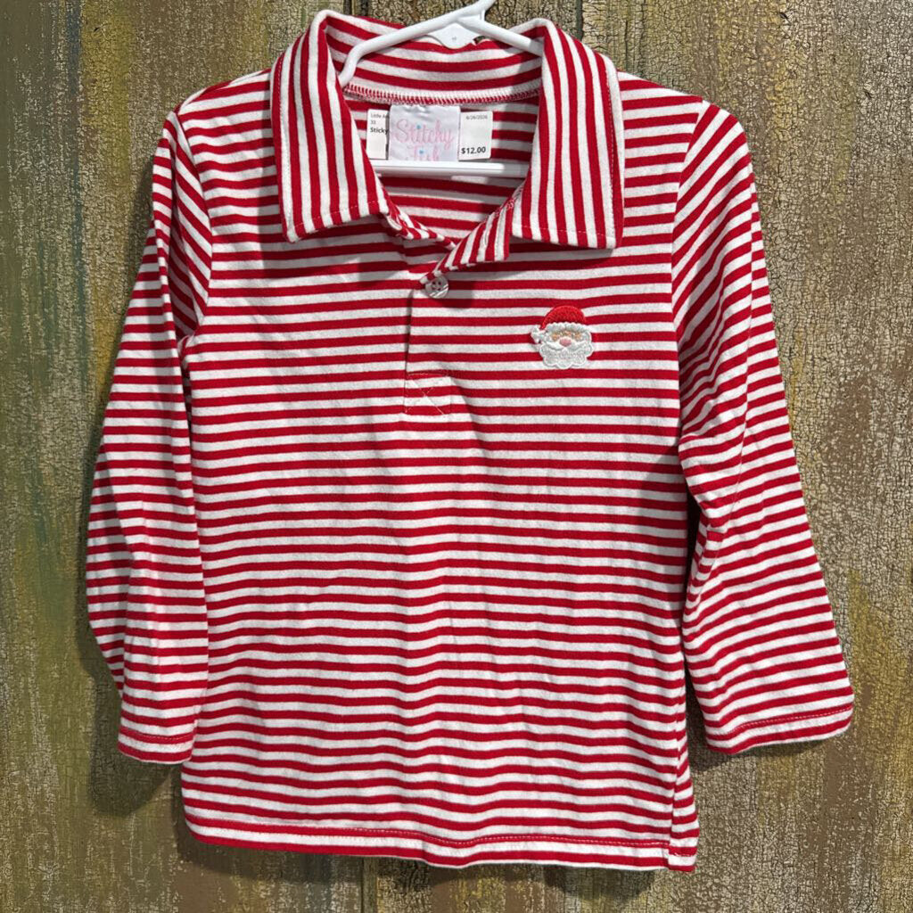 Sticky Fish santa shirt