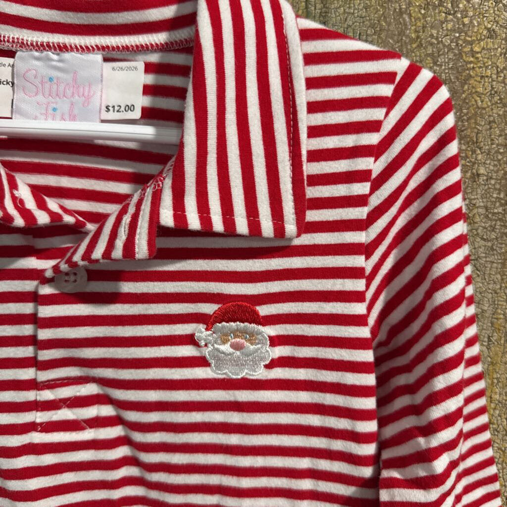 Sticky Fish santa shirt