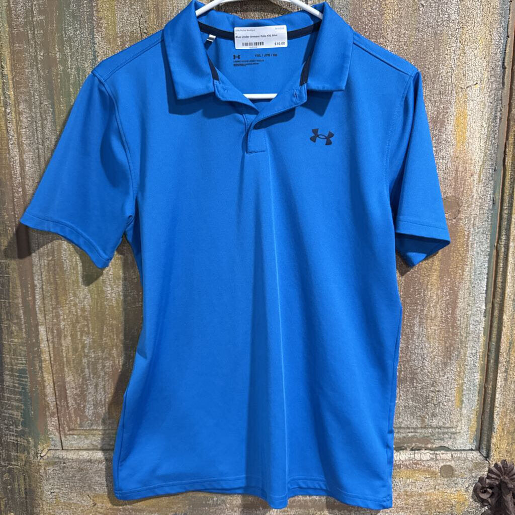 Blue Under Armour Polo