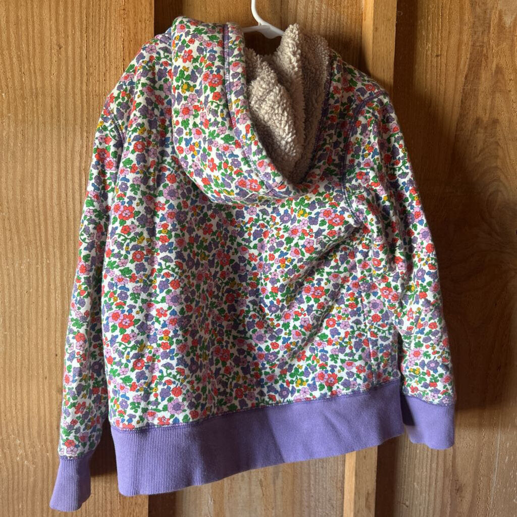 Mini Boden fleece lined hoodie