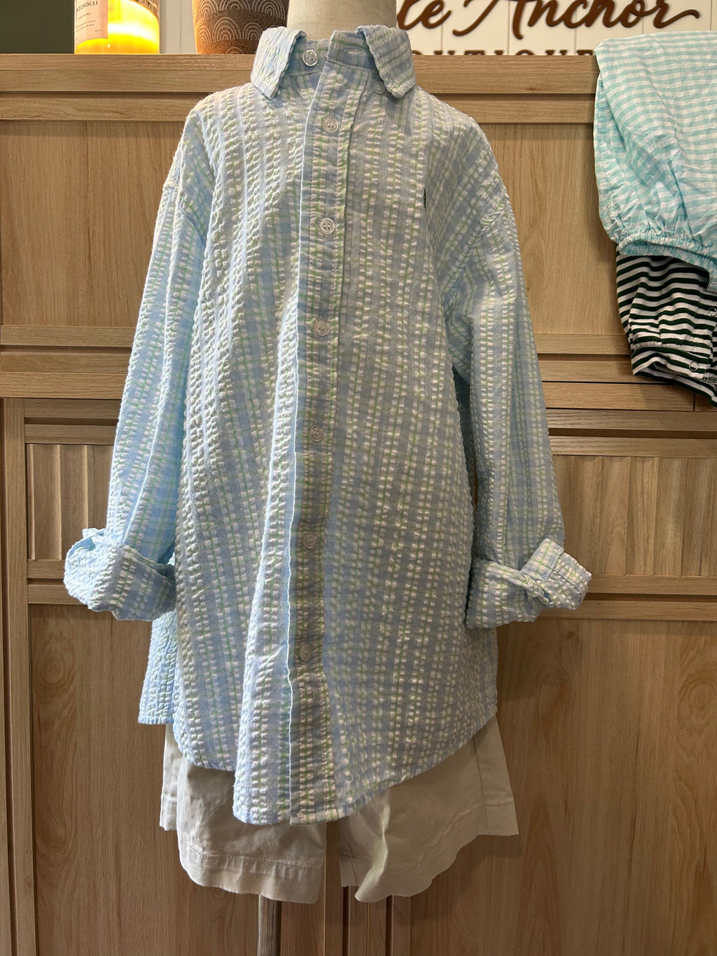 JBailey Blue Oxford Shirt